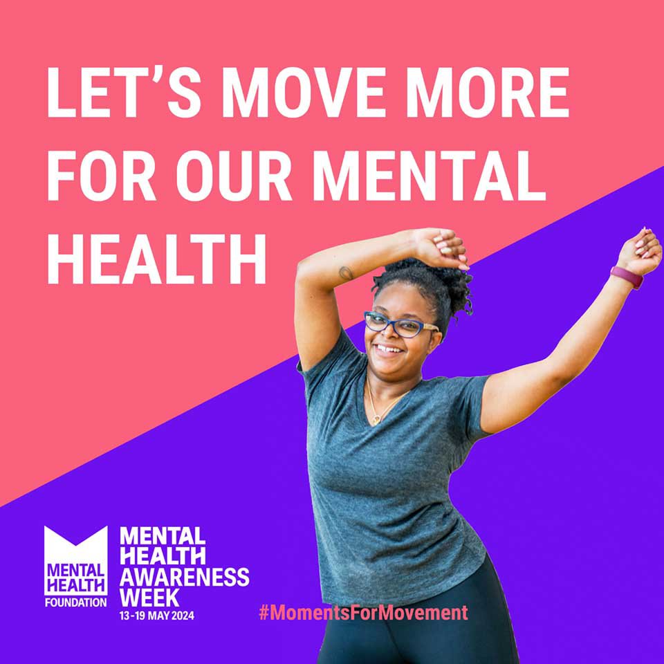 Mental Health Awareness Week 2024 promo advert